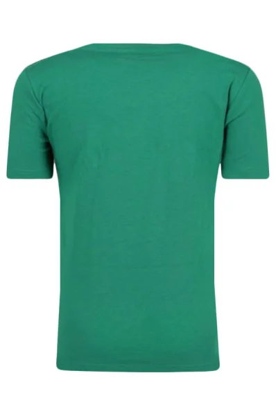 Tričko | Slim Fit BOSS Kidswear zelený